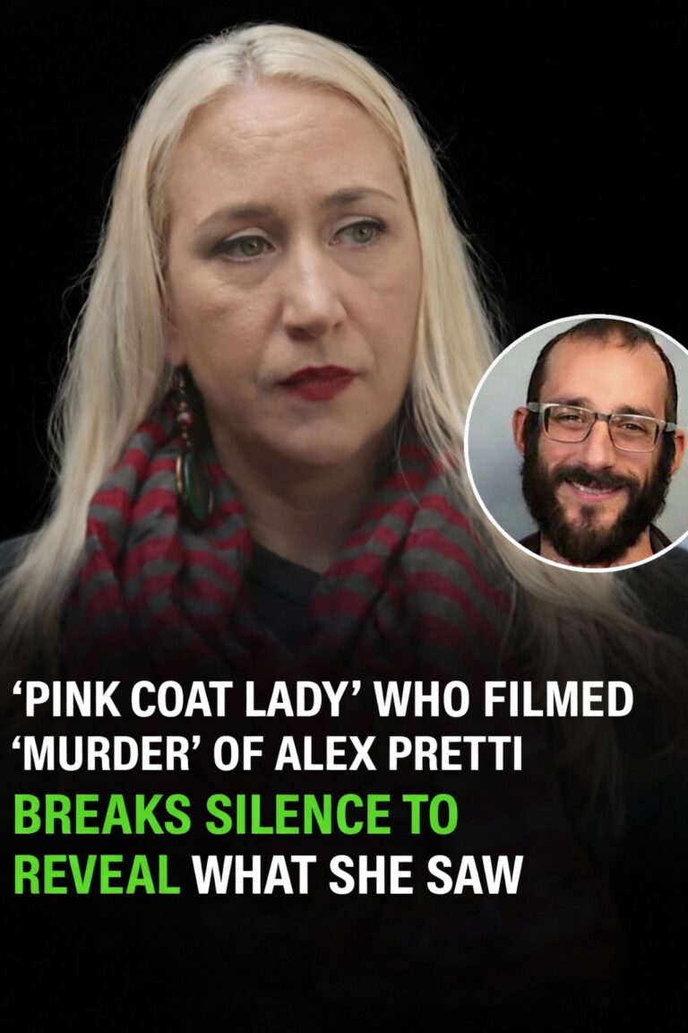 Witness in Pink Coat Breaks Silence on Alex Pretti