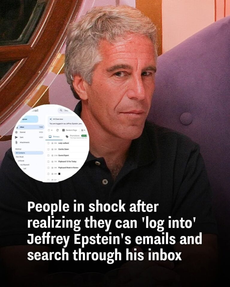 People in shock after realizing they can ‘log into’ Jeffrey Epstein’s emails and search through his inbox