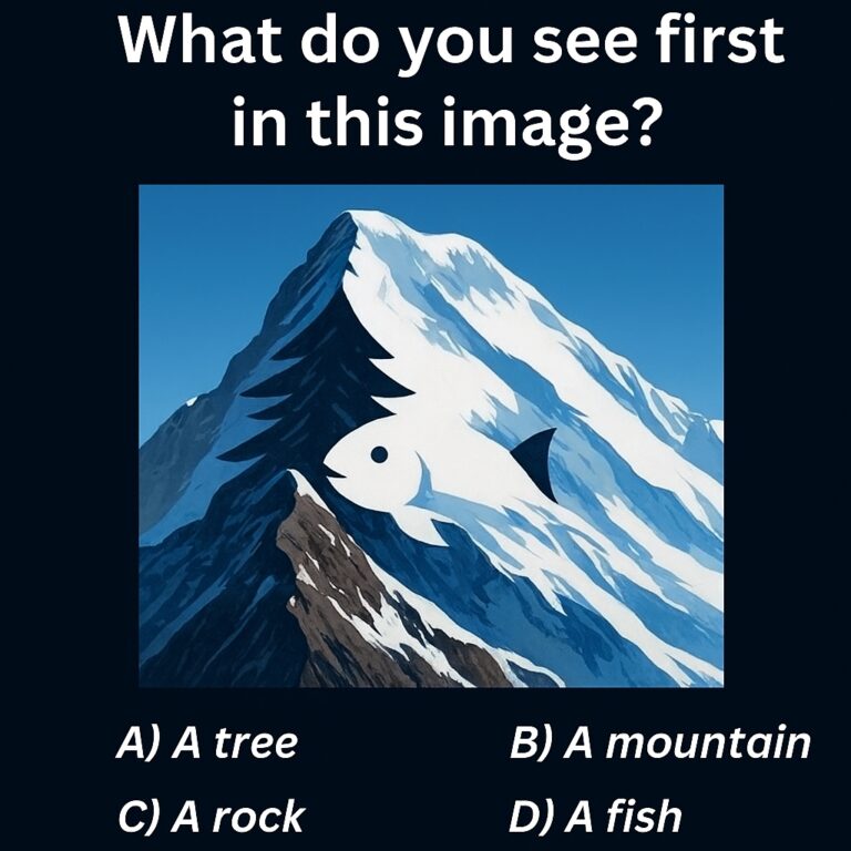 What You See First Reveals Your Mind’s Hidden Focus 👀🧠