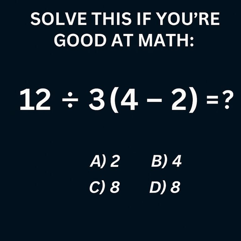 The Viral Math Problem Everyone Keeps Getting Wrong