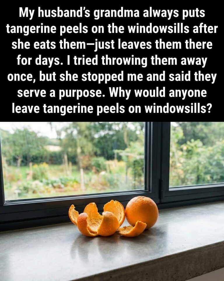 Why Some People Leave Tangerine Peels on the Windowsill — You Won’t Believe the Reason